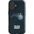 NBA Orlando Magic Black Secondary Logo iPhone 16 Plus Impact Case
